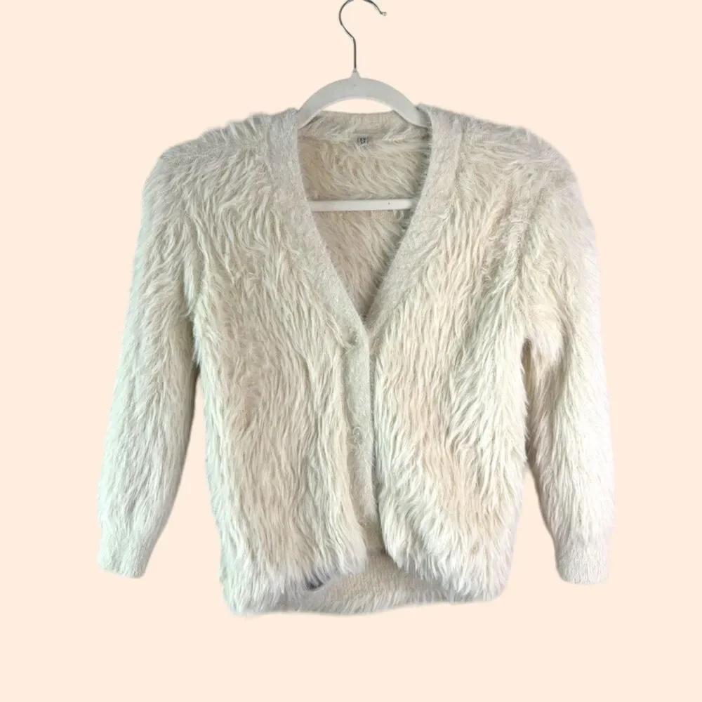 R13 Faux Fur Cardigan